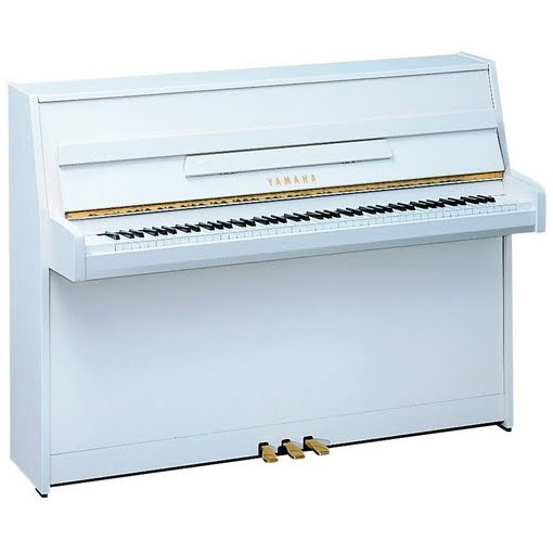 Piano droit Yamaha B1 blanc